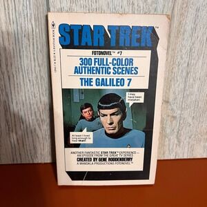 Star Trek Fotonovel 7 The Galileo 7 Vintage 1978 Bantam Book Spock McCoy 12041-7
